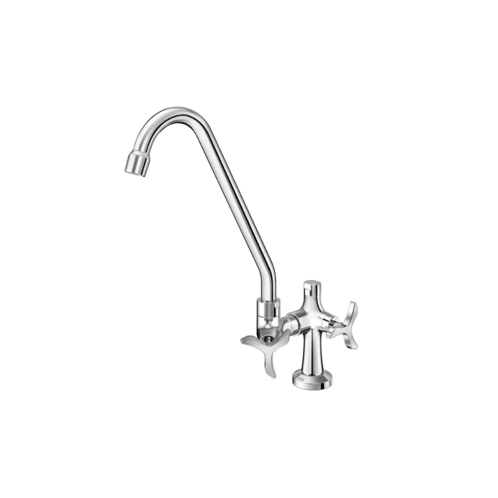 Torneira de mesa para cozinha com saída para filtro - Nova Pertutti cromada